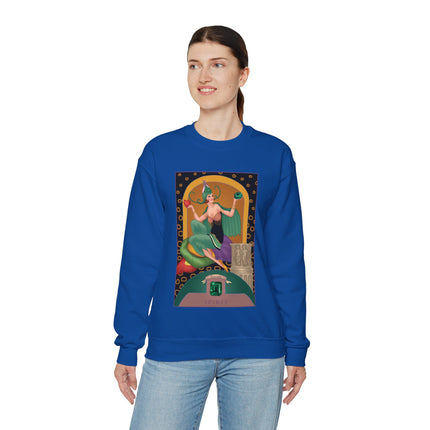 May & Emerald (from the Gem Series) by Sofia Chiostri Heavy Blend™ Crewneck Sweatshirt