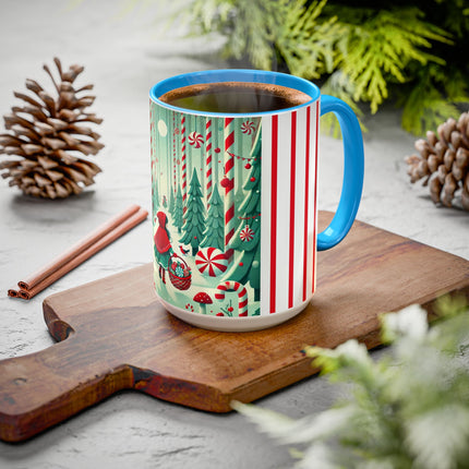 Enchanted Candy Forest Colorful Mugs (11oz, 15oz)