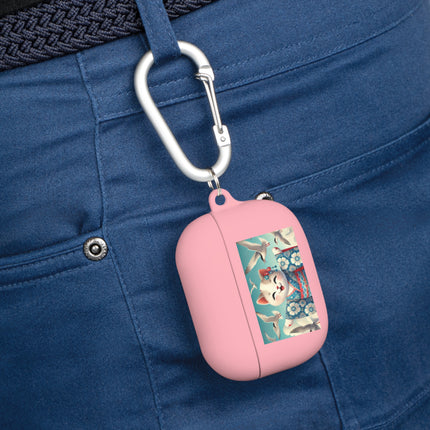 Geisha Kitten by the Seaside AirPods and AirPods Pro Case