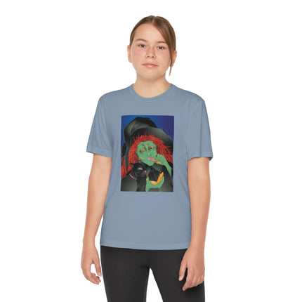 Mirror, Mirror A Witch's Touch Youth Competitor Tee
