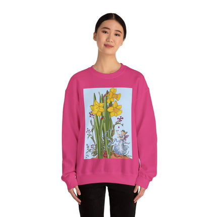 Daffodil Fairy Unisex Heavy Blend™ Crewneck Sweatshirt