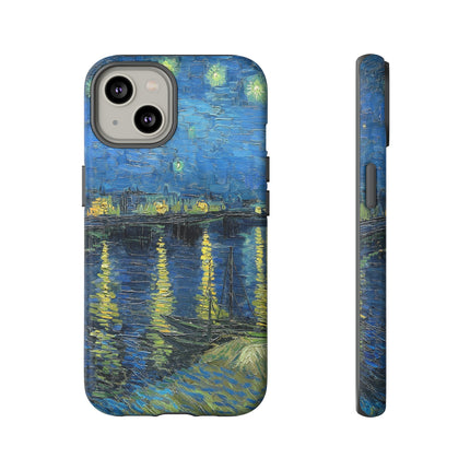 Starry Night Over the Rhone by Vincent Van Gogh Phone Cases