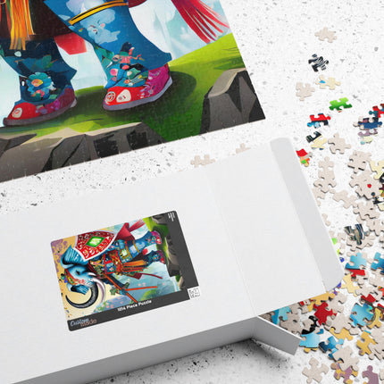Cyberpunk Elephant Puzzle (110, 252, 520, 1014-piece)