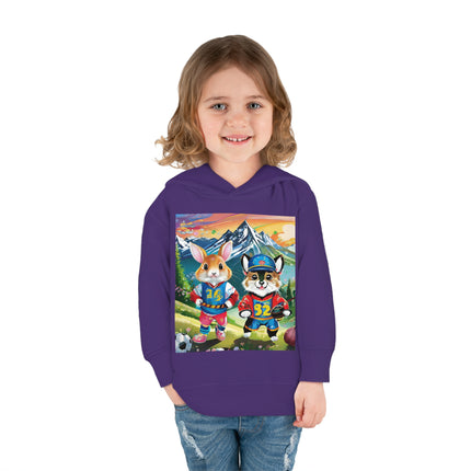 Animal Athletes Toddler Pullover Fleece Hoodie