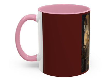 Raphael and his Muse in the Atelier by Vincenzo Abbati Colorful Mugs (11oz, 15oz)