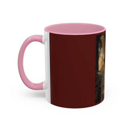 Raphael and his Muse in the Atelier by Vincenzo Abbati Colorful Mugs (11oz, 15oz)