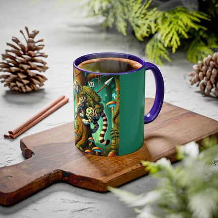 Silent Stripes Colorful Mugs (11oz, 15oz)