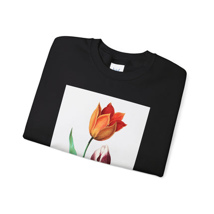 Tulip by Anselmus Boëtius de Boodt Heavy Blend™ Crewneck Sweatshirt