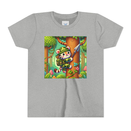 Stealthy Stripes Youth Short Sleeve Tee