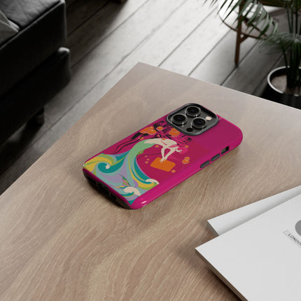 Mermaid Dive Phone Case – Vibrant Waves & Playful Elegance