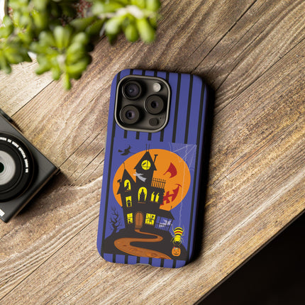 Halloween Night at the Haunted House Phone Cases