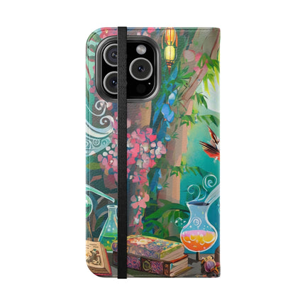 🦉✨ Owl's Magical Workshop Flip Case – Enchanted Wisdom & Arcane Wonder