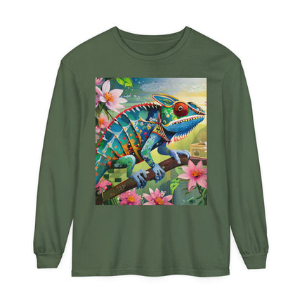 Camouflage Chameleon Long Sleeve T-Shirt