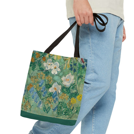 Flowers by August Babberger Tote Bag (AOP)