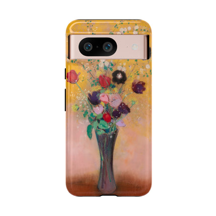 Vase of Flowers by Odilon Redon Phone Cases