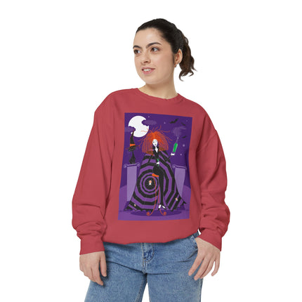 Mystic Elegance Unisex Garment-Dyed Sweatshirt