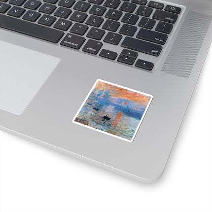 Sunrise by Claude Monet Kiss-Cut Stickers (4 Sizes)
