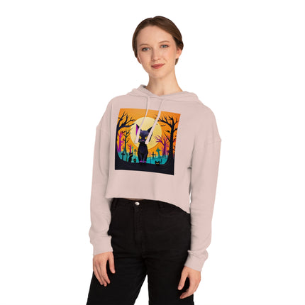 Phantom Parade Women’s Cropped Hooded Sweatshirt