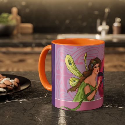 The Fairy’s Blossom Colorful Mugs (11oz, 15oz)