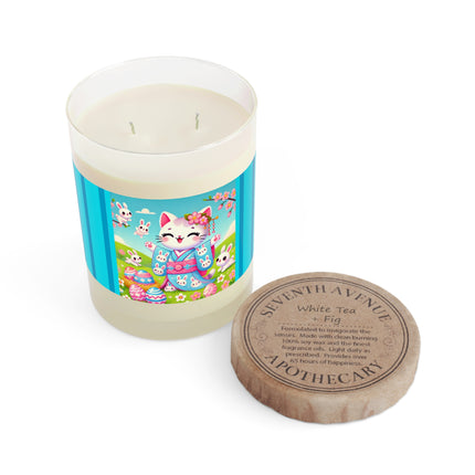 Springtime Kitten’s Easter Joy Scented Candle - Full Glass, 11oz
