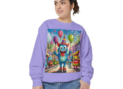 Monster Parade Madness Unisex Garment-Dyed Sweatshirt