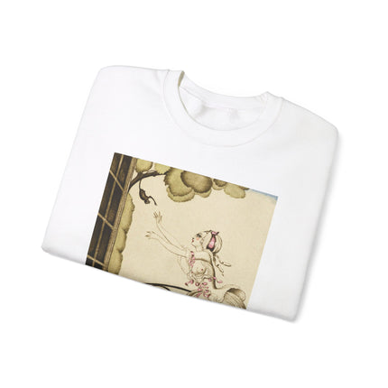 Sur talons rouges (On Red Heels) pl 02 by Gerda Wegener Heavy Blend™ Crewneck Sweatshirt