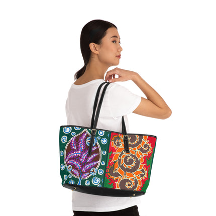 Floral Design by Emile-Alain Séguy PU Leather Shoulder Bag