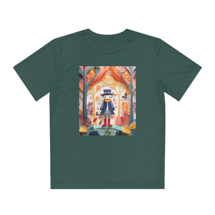 Cat in Boots in the Enchanted Forest Youth Competitor Tee