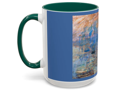 Sunrise by Claude Monet Colorful Mugs (11oz, 15oz)