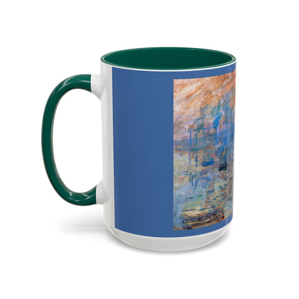 Sunrise by Claude Monet Colorful Mugs (11oz, 15oz)