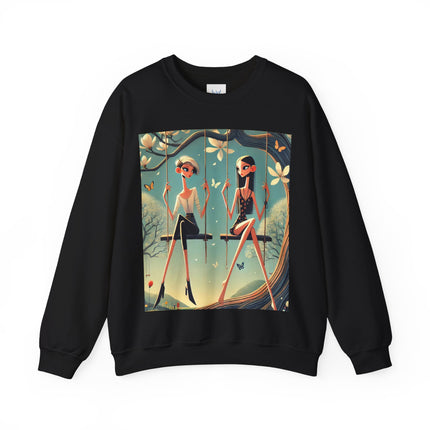 Whispers on the Spring Swing Heavy Blend™ Crewneck Sweatshirt