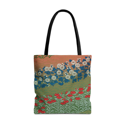 Japanese Flower Pattern II by G.A. Audsley Tote Bag (AOP)