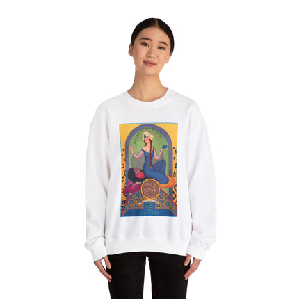 December & Tanzanite (from the Gem Series) by Sofia Chiostri Heavy Blend™ Crewneck Sweatshirt
