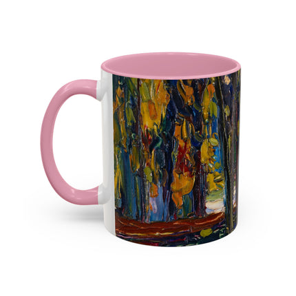 In the Park of St. Cloud by Wassily Kandinsky Colorful Mugs (11oz, 15oz)