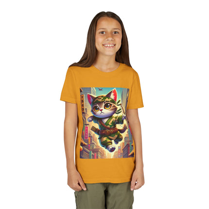 Archer Cat Youth Short Sleeve Tee
