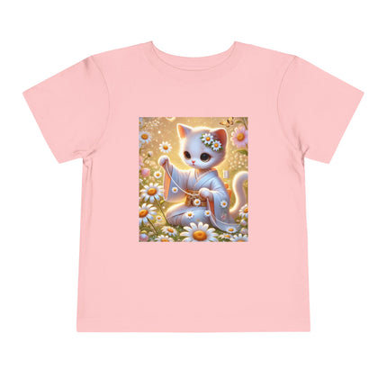 Daisy Chain Whimsy Toddler Short Sleeve Tee