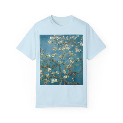 Almond Blossom by Vincent van Gogh Unisex Garment-Dyed T-shirt
