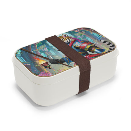 Cyberpunk Leopard Bento Lunch Box