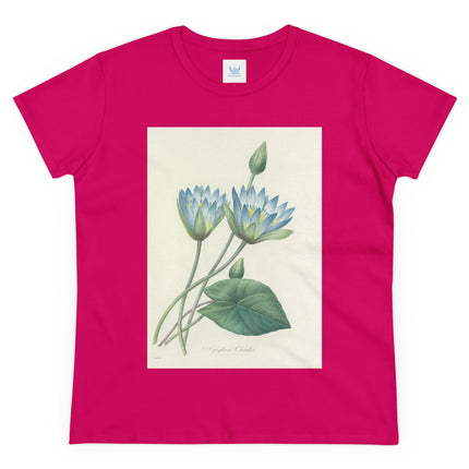 Choix des plus belles fleurs, Plate 055 by Pierre Joseph Redouté  Women's Midweight Cotton Tee