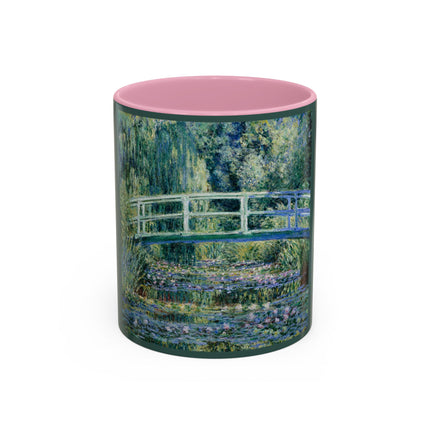 Water Lilies and Japanese Bridge by Claude Monet Colorful Mugs (11oz, 15oz)