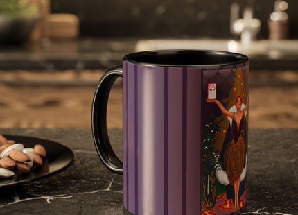 Countdown to Christmas Elegance Colorful Mugs (11oz, 15oz)