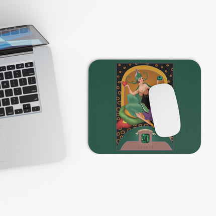May & Emerald (from the Gem Series) by Sofia Chiostri Mouse Pad, Rectangle