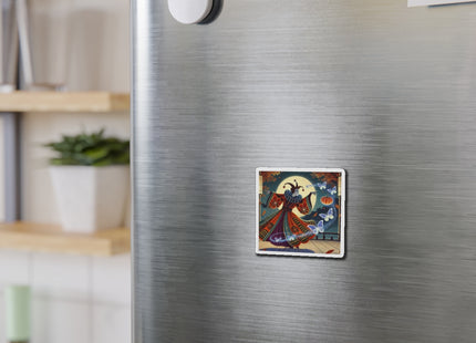Court Magician with Ghost Butterflies Die-Cut Magnets (5 Sizes)