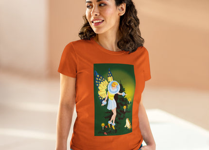 The Enchanted Encounter Women's Midweight Cotton Tee