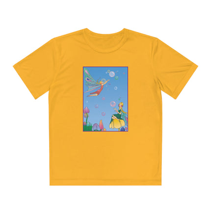 Blossoming Fairy Magic Youth Competitor Tee – Tulip Dreams & Whimsical Wonder
