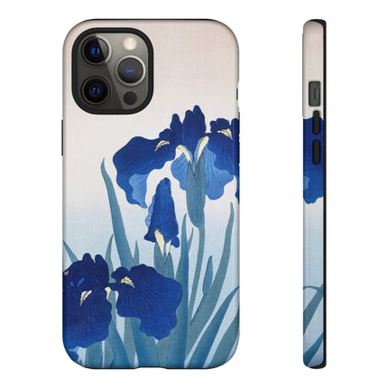 Iris Flowers by Ohara Koson Phone Cases