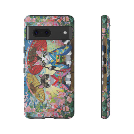 Kimono Kitties Phone Cases