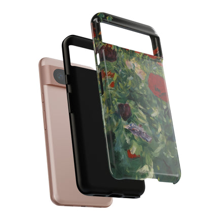 Poppies (A Study of Poppies for Carnation, Lily, Lily, Rose) by John Singer Sargent Phone Cases