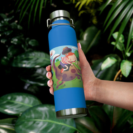 Rip-Roaring Fun Copper Vacuum Insulated Bottle, 22oz