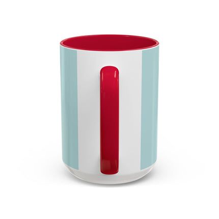 ❄️🌼 The Winter Flower Wanderer Colorful Mug – Colorful Art Deco Snow Fantasy